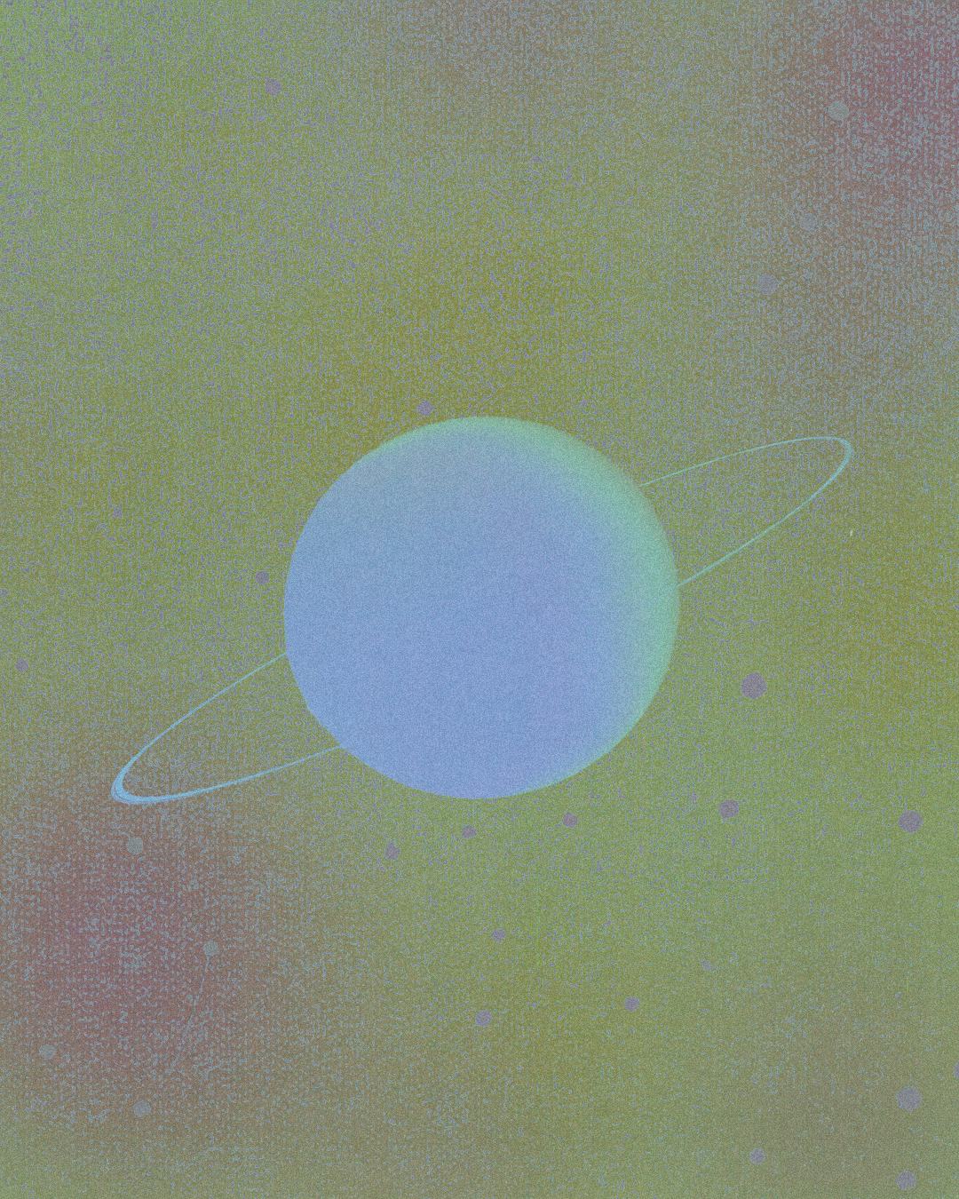 uranus retrograde illustration