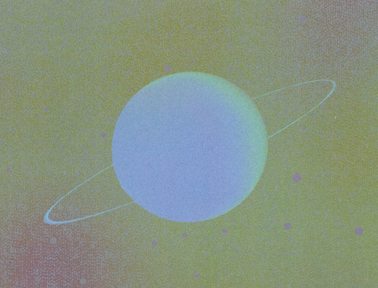 uranus retrograde illustration