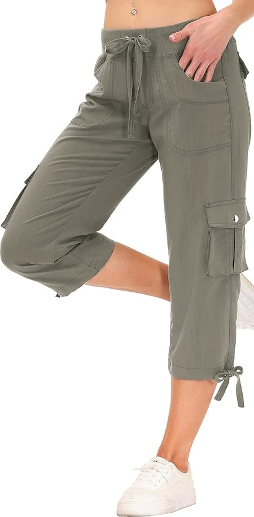 MoFiz Cargo Capri Pants