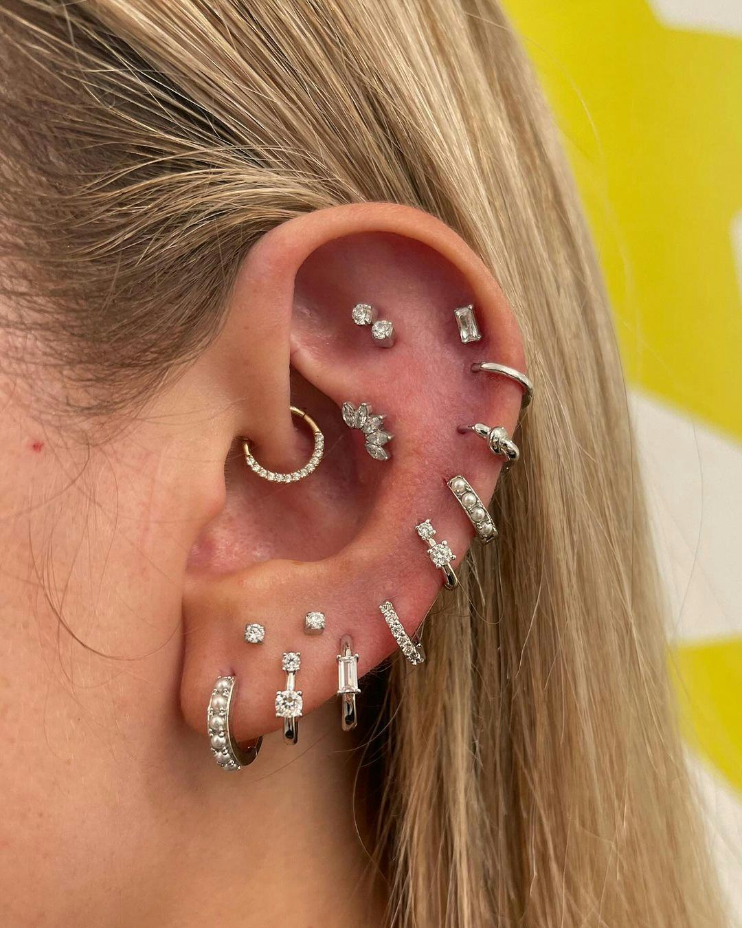 Diamond jewelry is on-trend for fall 2024.