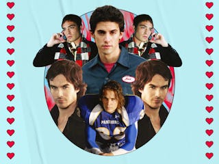 TV bad boys Chuck Bass, Jess Mariano, Damon Salvatore, Tim Riggins