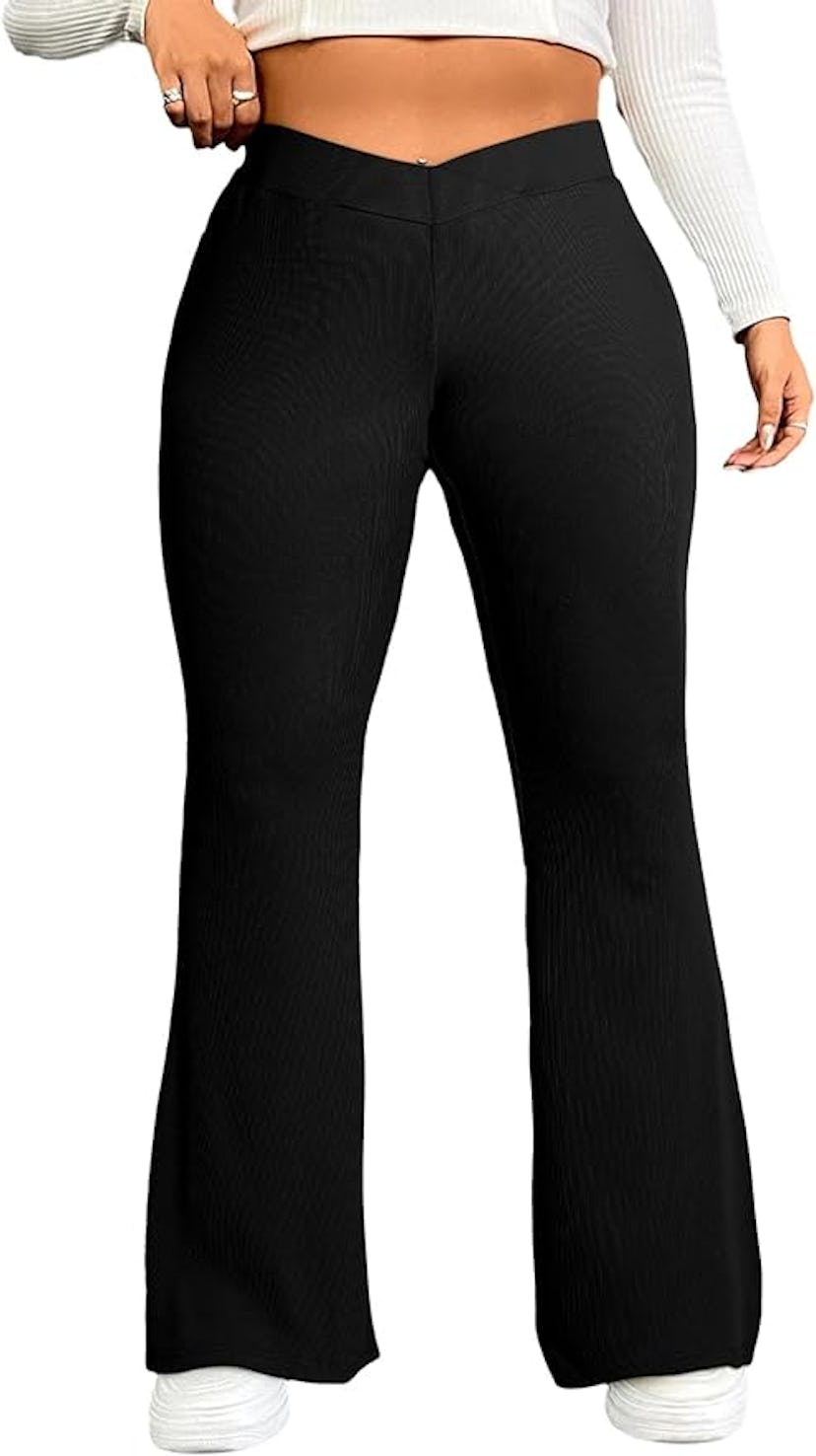 Eytino Crossover High Waisted Leggings