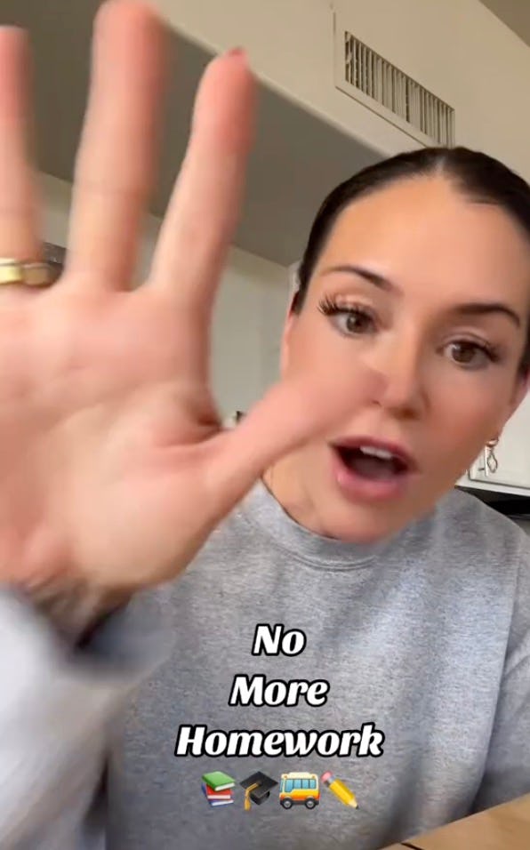 This Mom Says She's Opting Her Kid Out Of Homework This Year