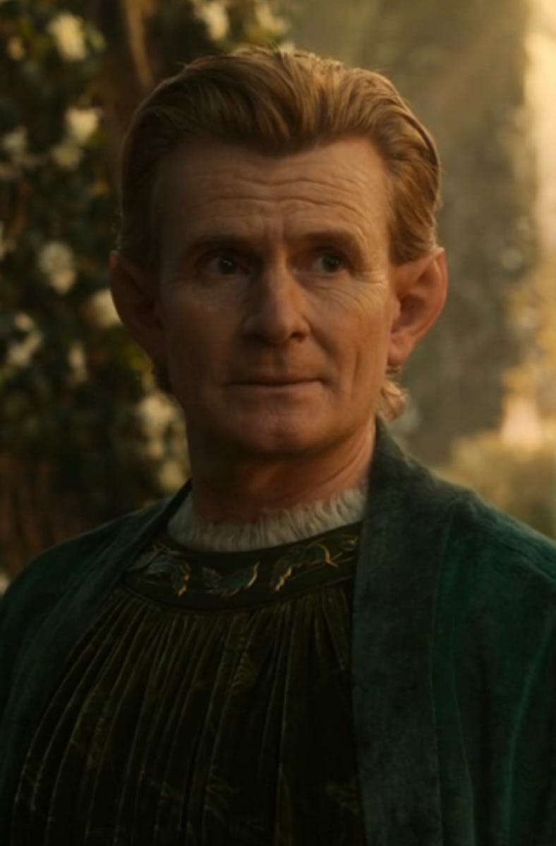 Charles Edwards in 'The Lord of the Rings: The Rings of Power' Season 2, Episode 2