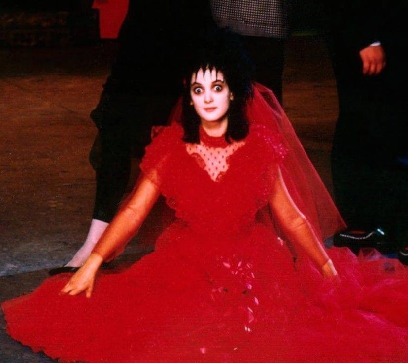 Winona Ryder in Beetlejuice.