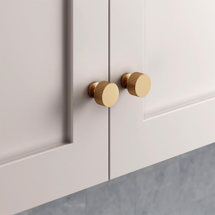 RZDEAL Solid Brass Cabinet Knobs (4 Pieces)