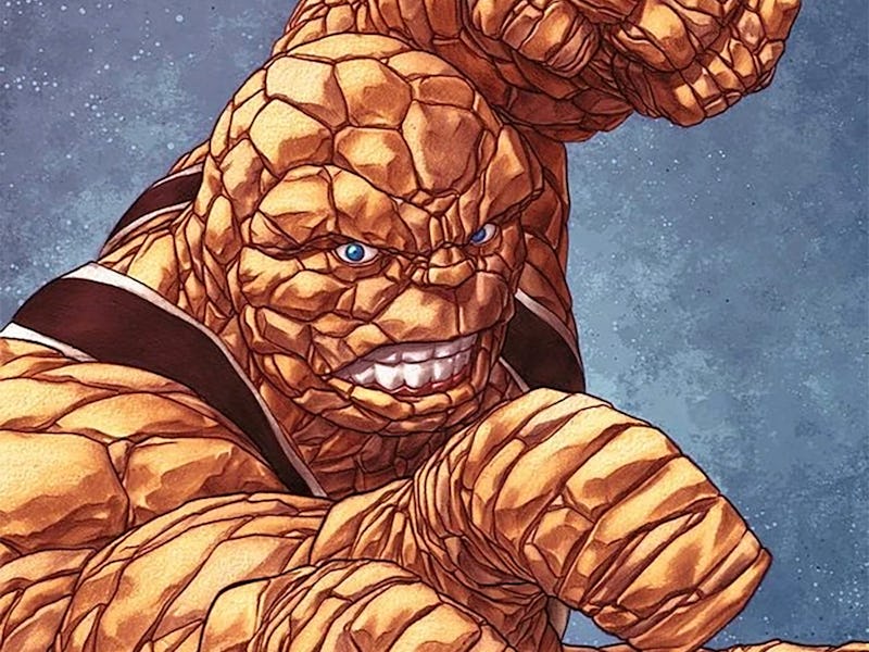 Ben Grimm/The Thing in Fantastic Four #601, art by Mike Choi and Morry Hollowell