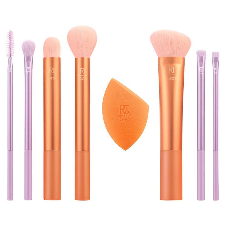 Real Techniques Level Up Brush & Sponge Kit (8 Pieces)