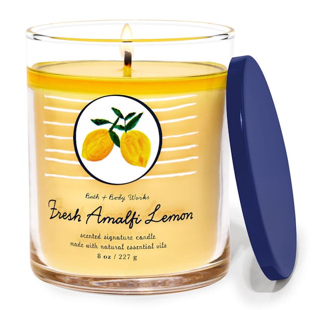 Fresh Amalfi Lemon Single Wick Candle