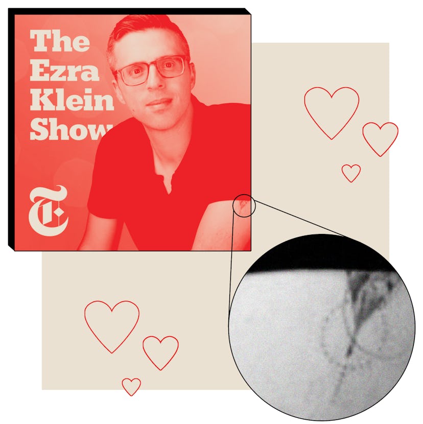 Ezra Klein’s tattoo, saucily peeking out from under his sleeve in his headshot, has intrigued longti…