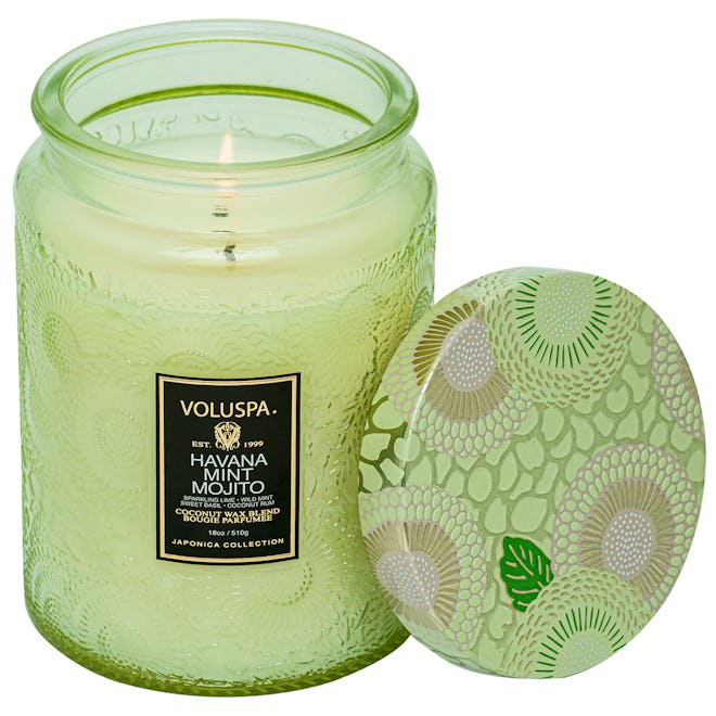 VOLUSPA Havana Mint Mojito Glass Jar Candle