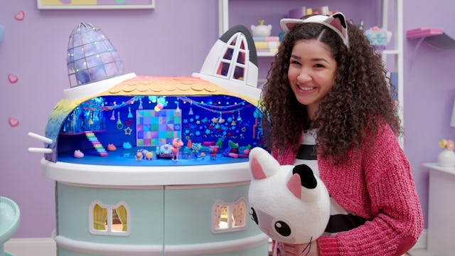 Laila Lockhart Kraner voices Gabby in the hit DreamWorks Animation series 'Gabby's Dollhouse.'