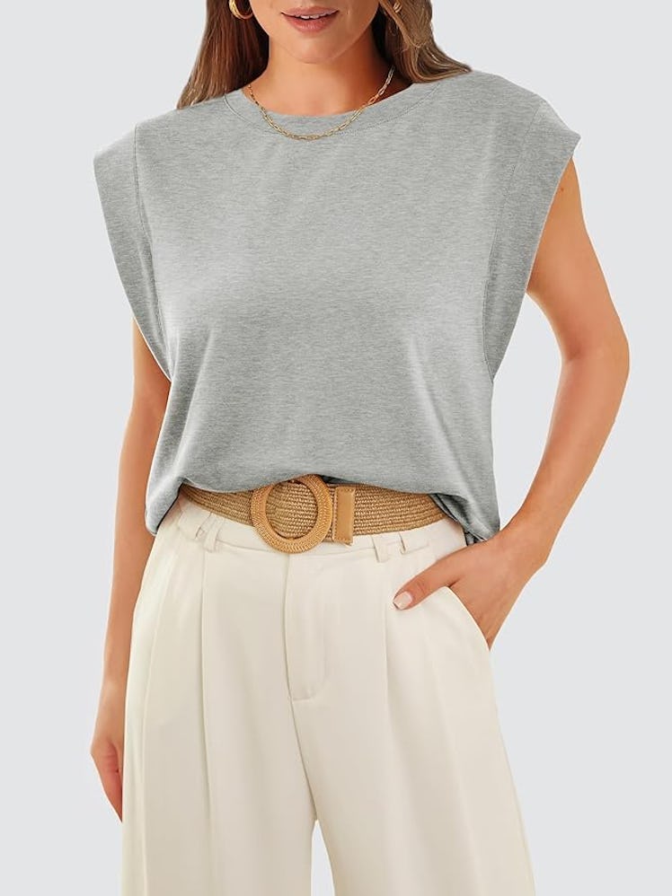 WIHOLL Cap Sleeve Top