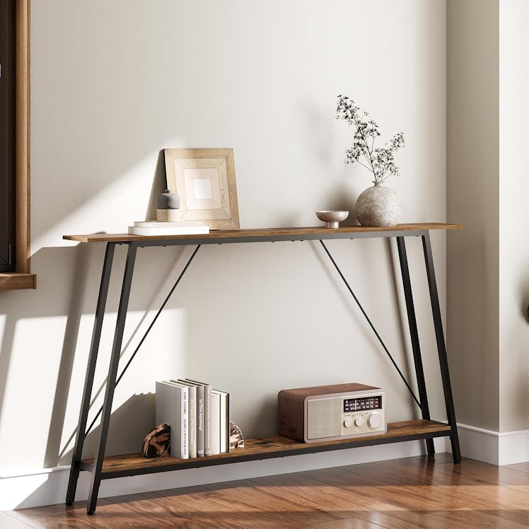 YATINEY Narrow Long Entryway Table