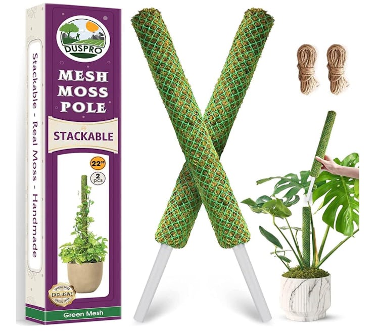 Duspro Stackable Moss Pole (2 Pack)