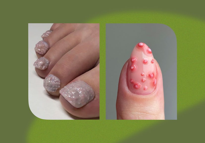 Gross, hyper-realistic nails are the latest trend in the "anti-beauty" movement.