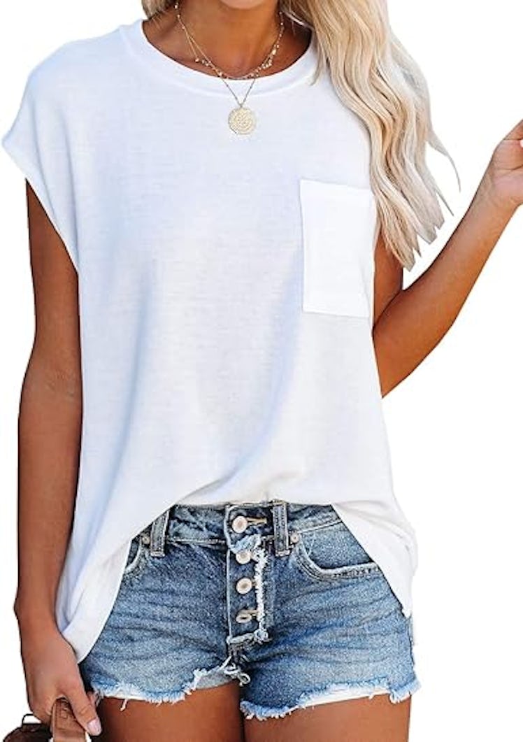 WMZCYXY Casual Loose Tee