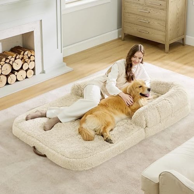 Bedsure Foldable Dog Bed