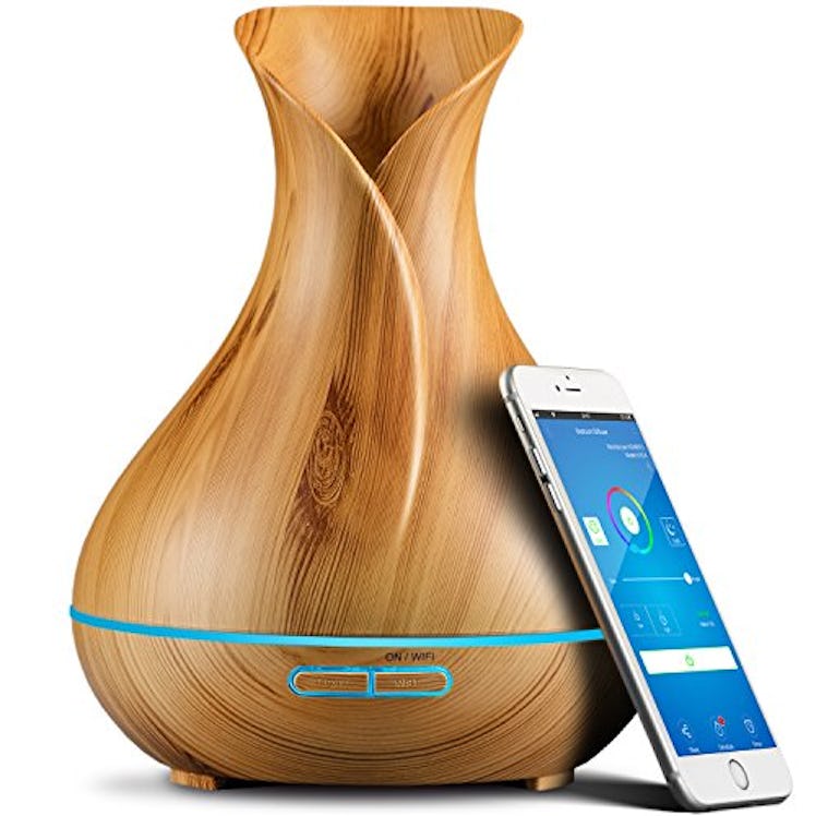 Sierra Modern Home Smart Essential Oil Aromatherapy Diffuser