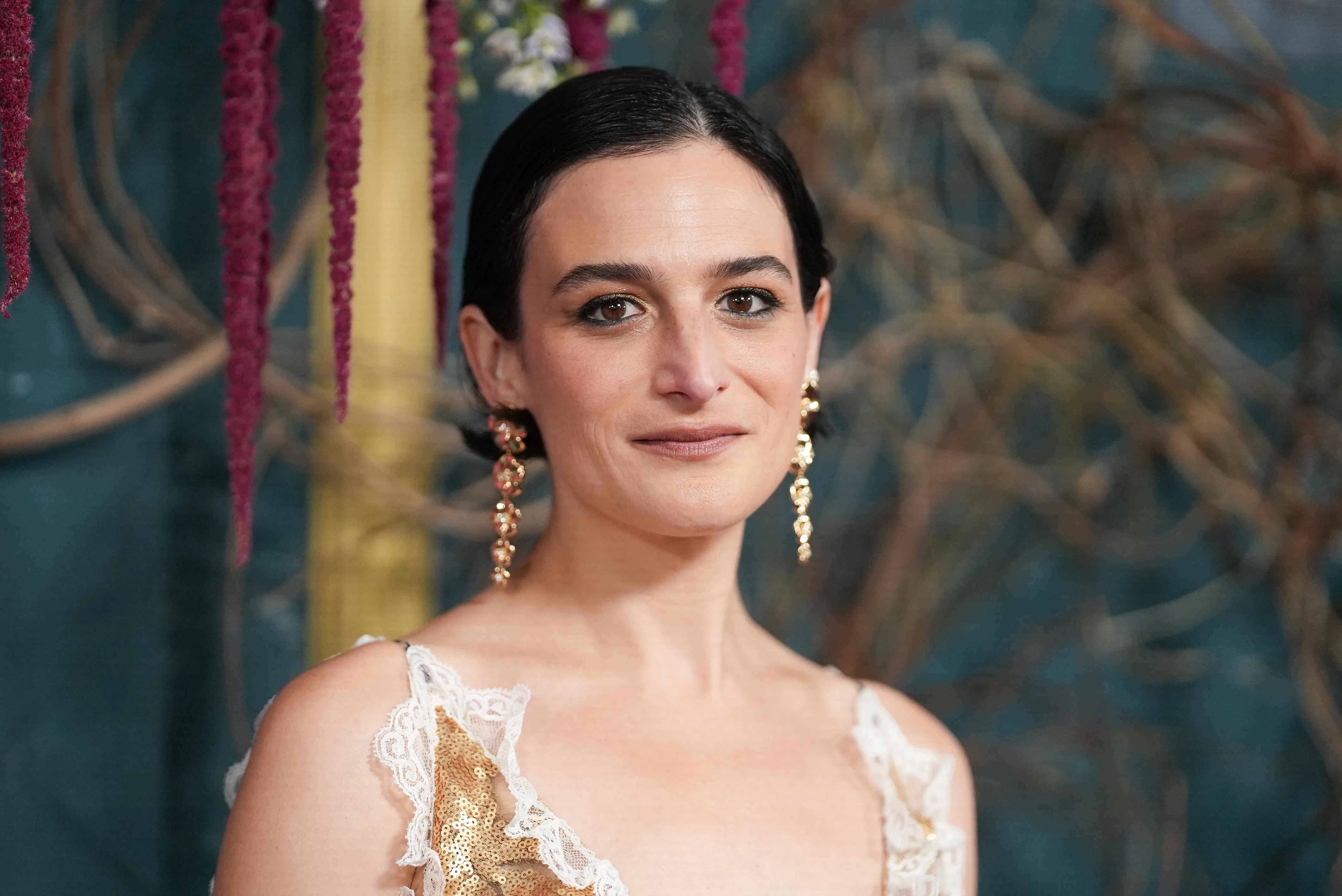 Jenny Slate Edges Up Blake Lively's 'It Ends With Us' Style For NYC Premiere