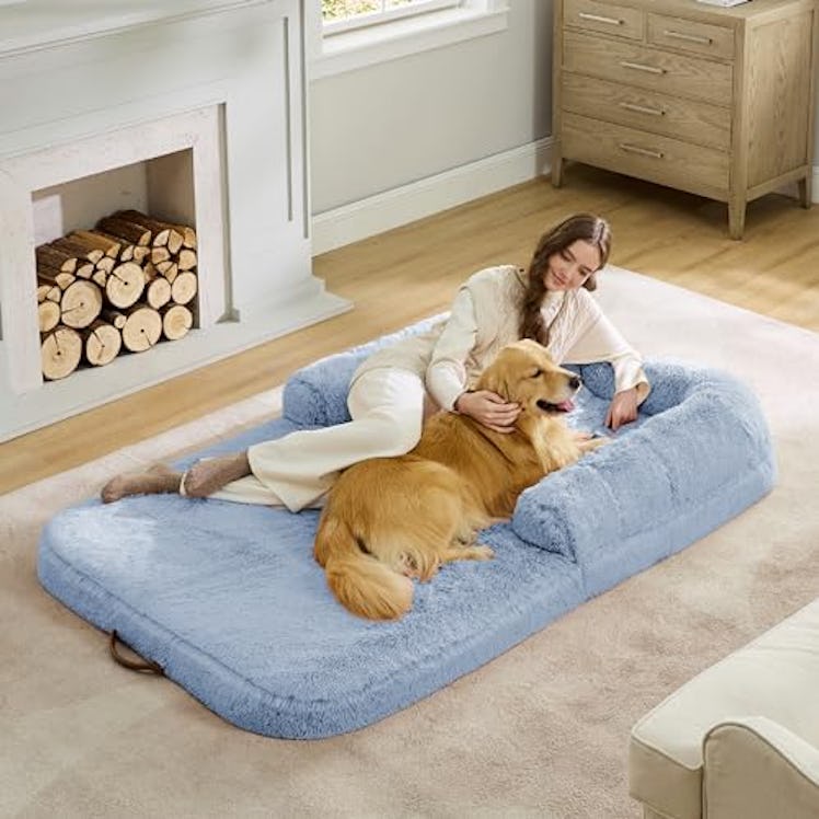 Bedsure Foldable Human Dog Bed