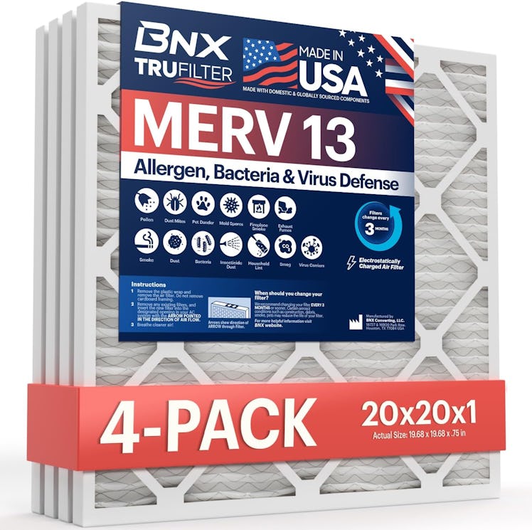 BNX Air Conditioner Filter (4-Pack)