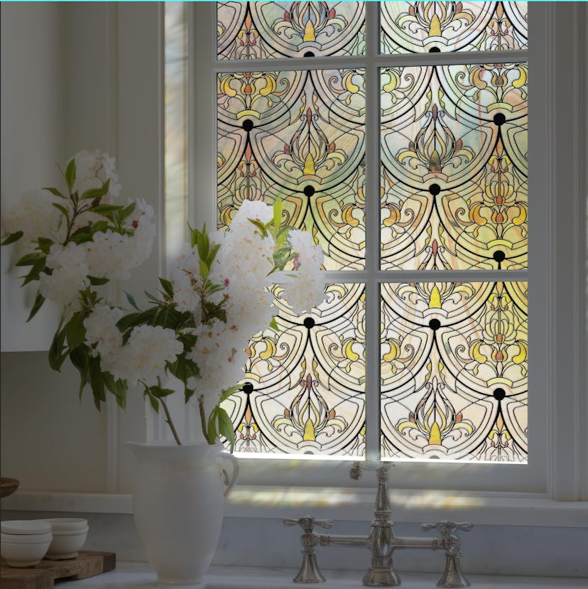 ADD.HERES 3D Stained Glass Window Film