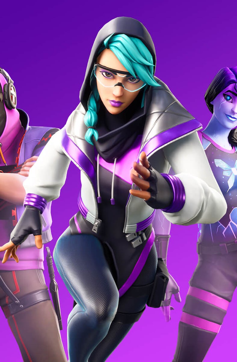 Fortnite's original, non-licensed characters.