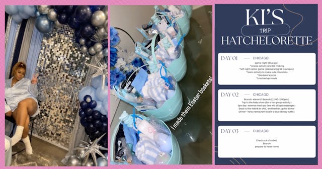 Mom-to-be's are throwing hatchelorette parties as one last send of before the realities of motherhoo...