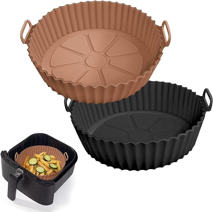 AKSDTH Air Fryer Silicone Liners (2-Pack)