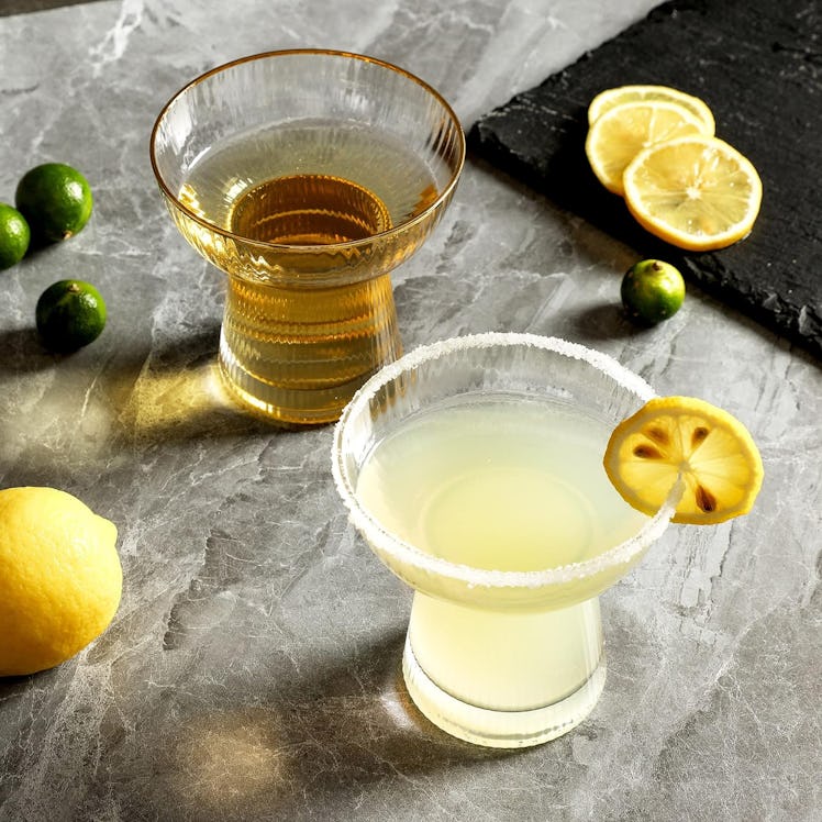 Lysenn Stemless Margarita Glasses (2-Pack)