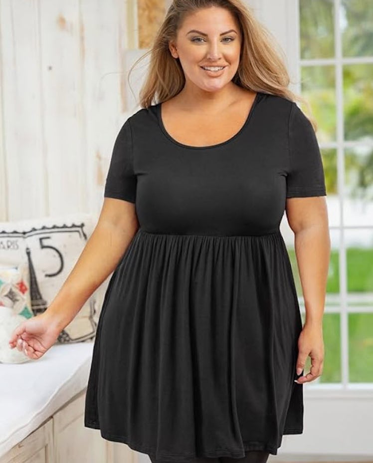 AusLook Tunic Short Sleeve Top