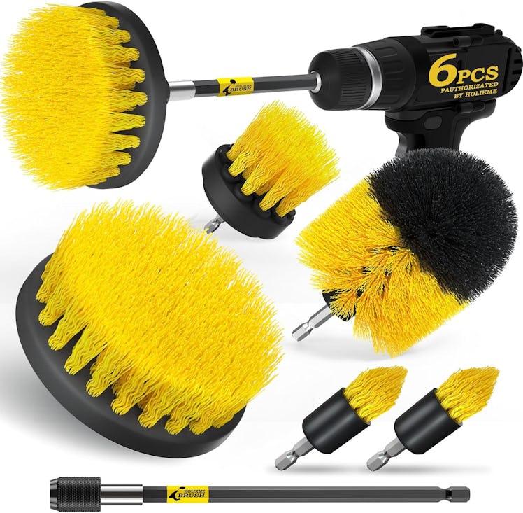Holikme Drill Brush Power Scrubber (5-Pack)