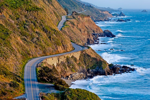 Pacific Coast Highway at Sunset
