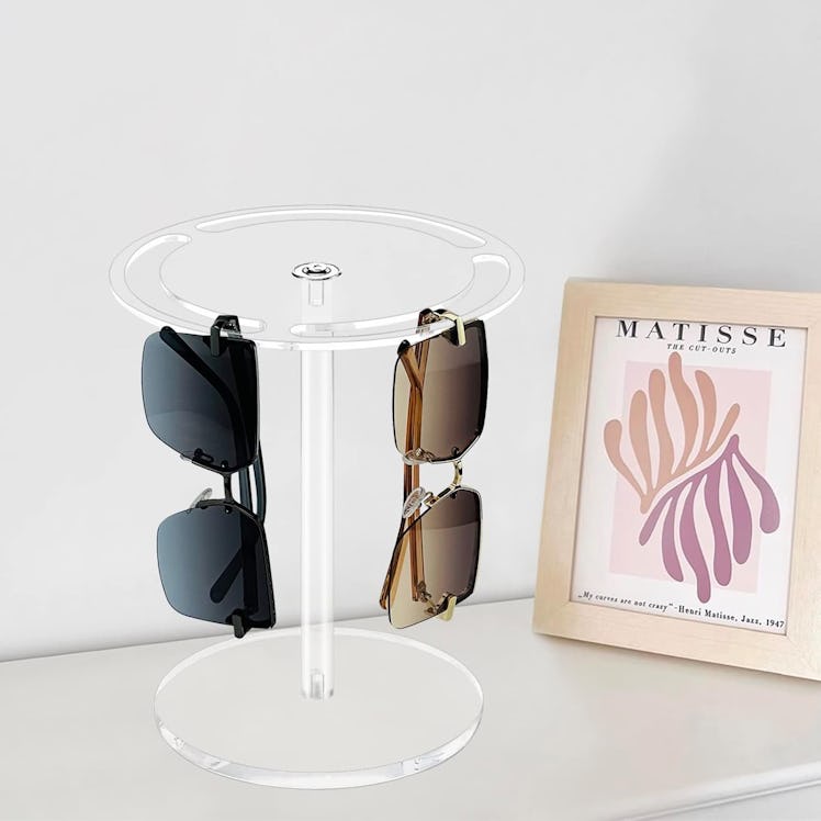 Bigfety Acrylic Sunglasses Holder Stand