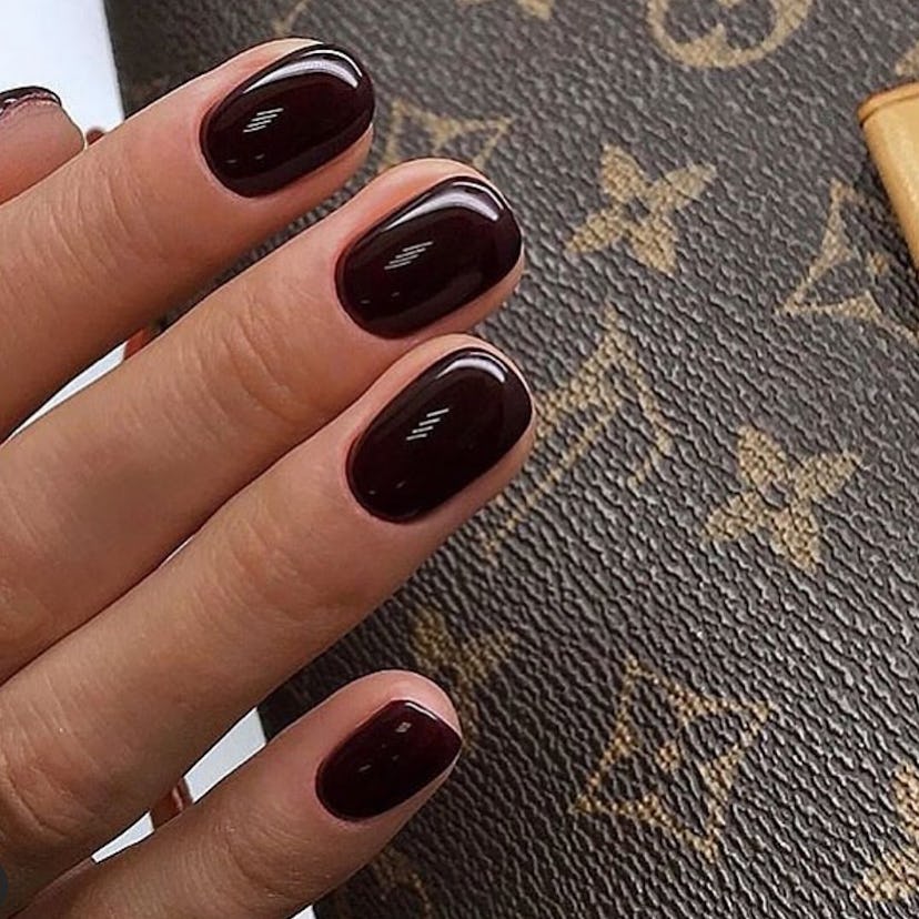 Blackerry polish shades are on-trend for fall 2024.