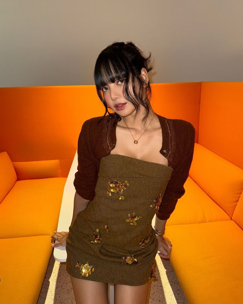 Lisa in a Shushu/Tong dress.