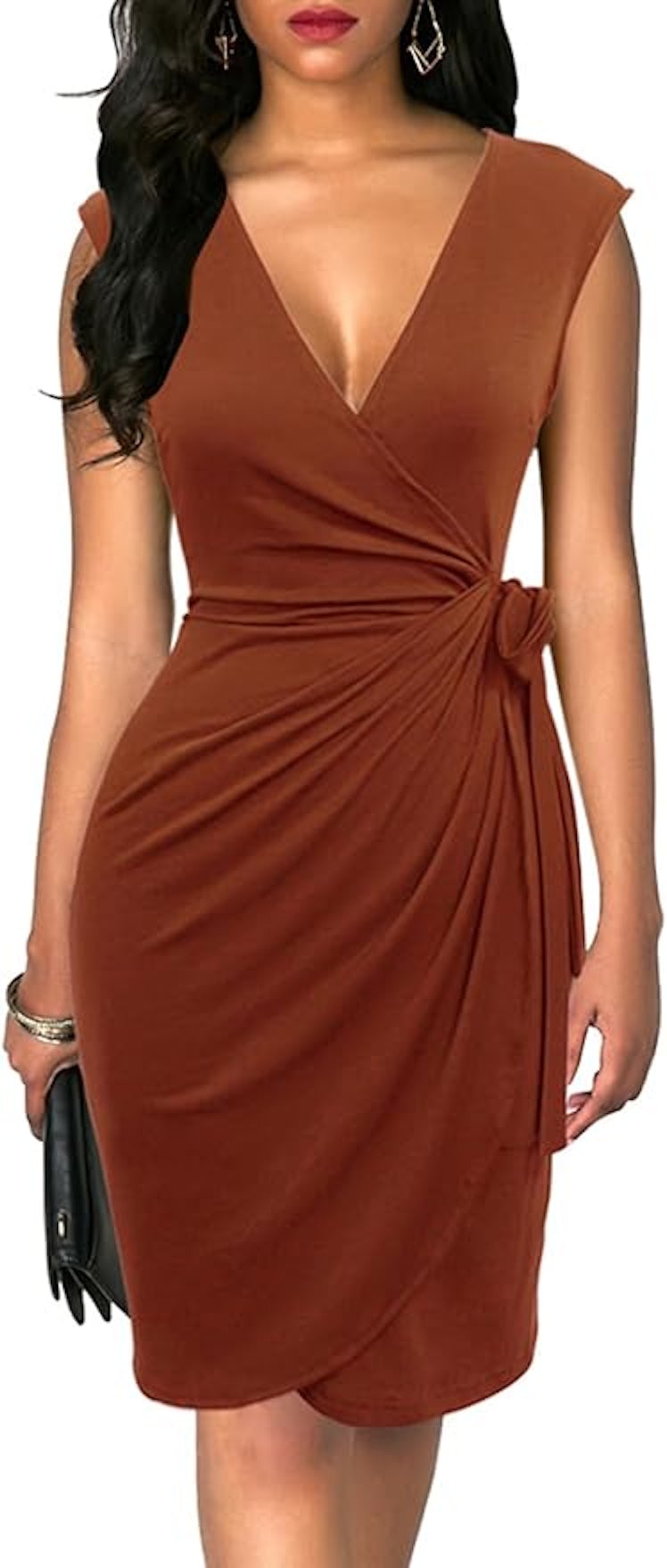 Berydress Faux Wrap Dress