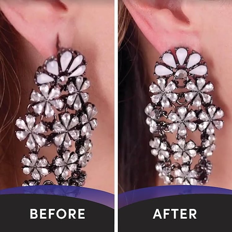 Lobe Miracle Clear Earring Backs For Droopy Ears