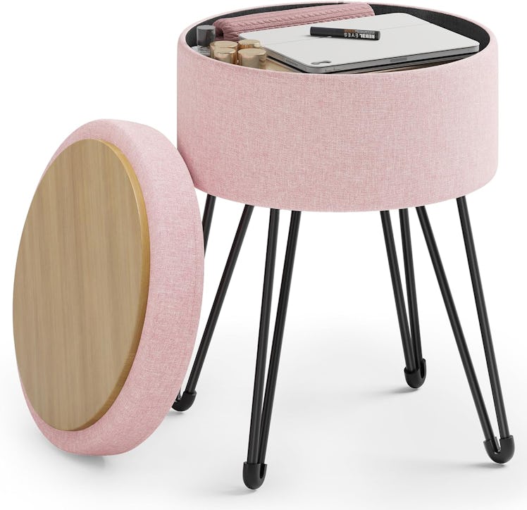 SONGMICS Vanity Stool With Storage