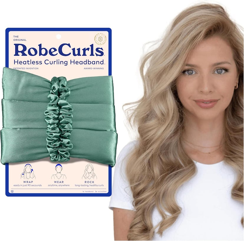 RobeCurls Heatless Hair Curler Set