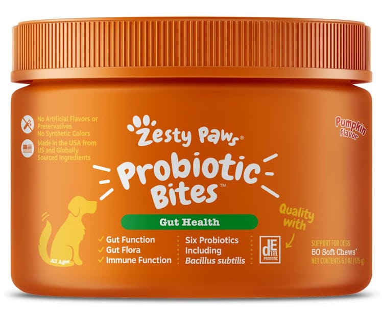 Zesty Paws Probiotics for Dogs in Pumpkin (50-Count)