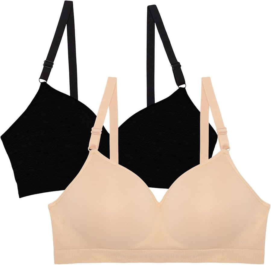 Fruit of the Loom Wire-Free Push-Up Bra (2-Pack)