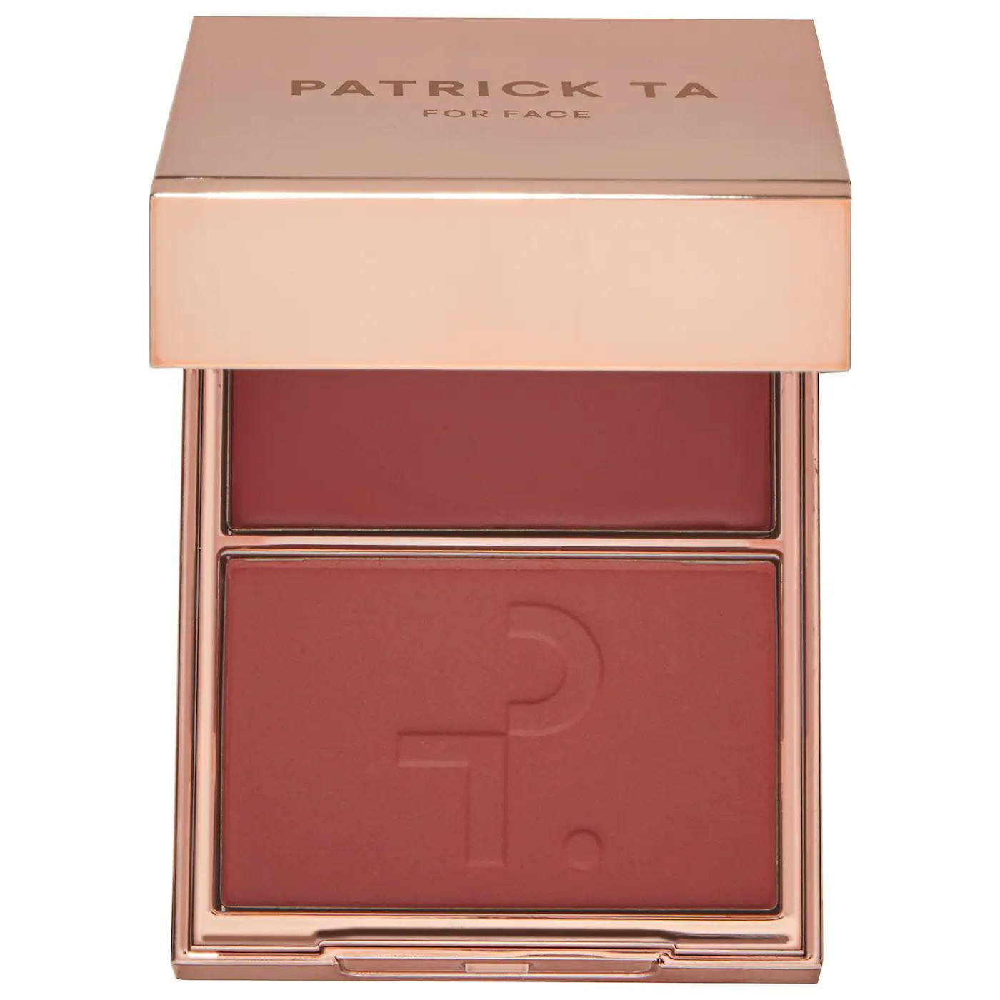 PATRICK TA Major Headlines Double-Take Crème &amp; Powder Blush Duo in Oh She&rsquo;s Different
