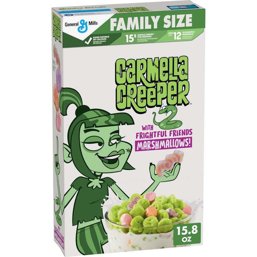 Carmella Creeper Cereal with Frightful Friends Marshmallows