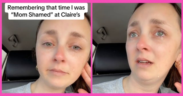 One mom posted an emotional TikTok, venting about her experience after being shamed for letting her ...