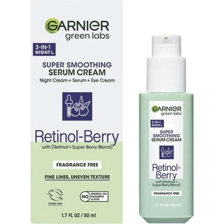 GarnierGreen Labs 3-in-1 SUPER SMOOTHING SERUM Cream