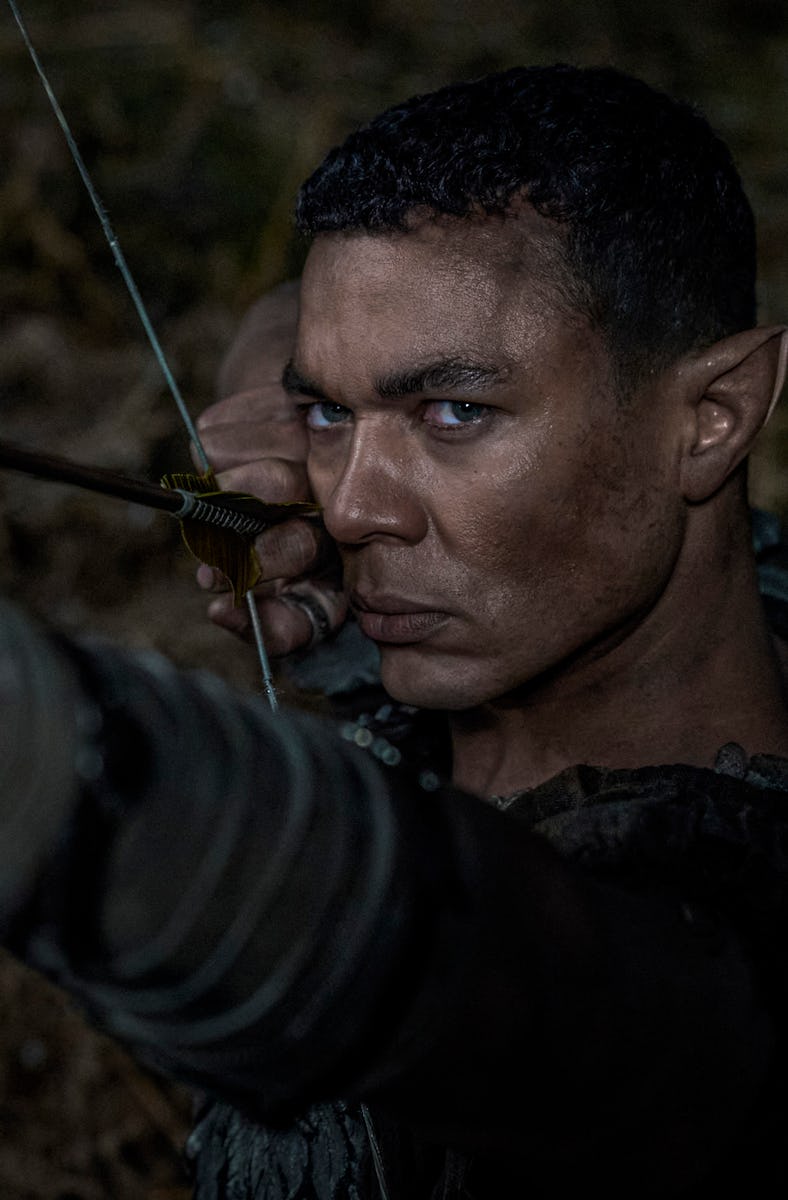 Ismael Cruz Cordova as Arondir in The Lord of the Rings: The Rings of Power
