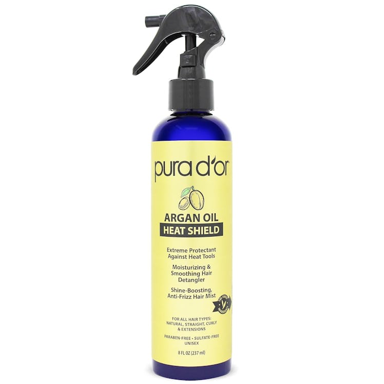 PURA D'OR Argan Oil Heat Shield Protectant Spray