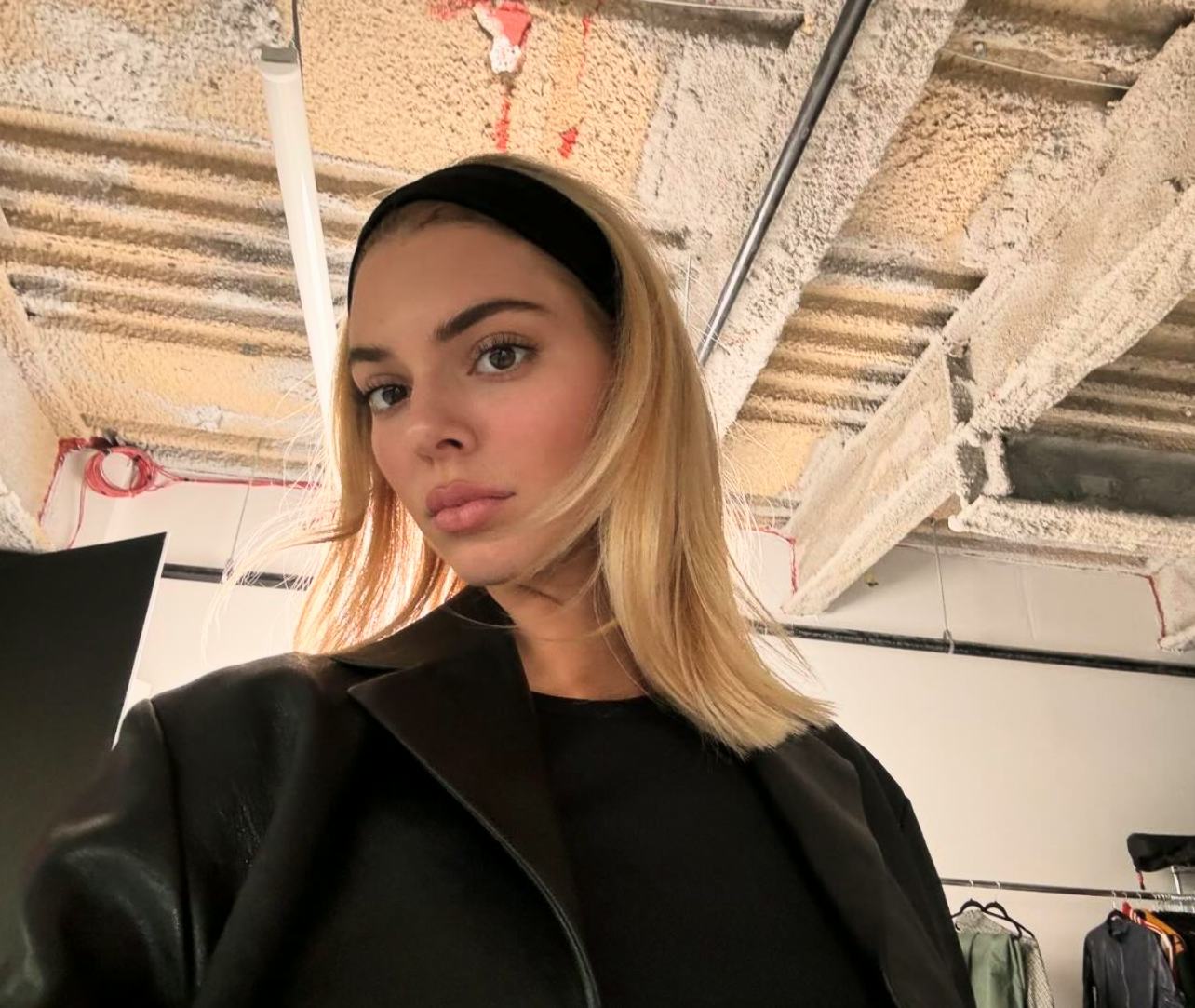 Kendall Jenner is now a warm honey blonde.